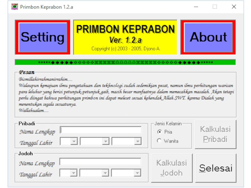 Primbon Keprabon